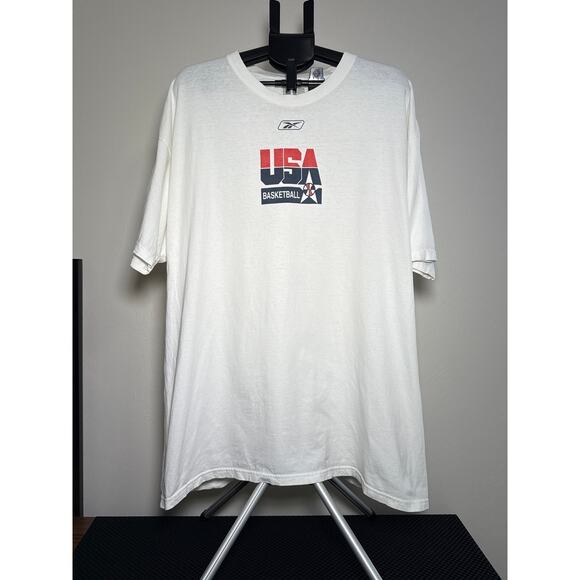 Reebok 2004 USA Men’s Basketball Olympic Team Shirt, Size XL - Picture 1 of 5